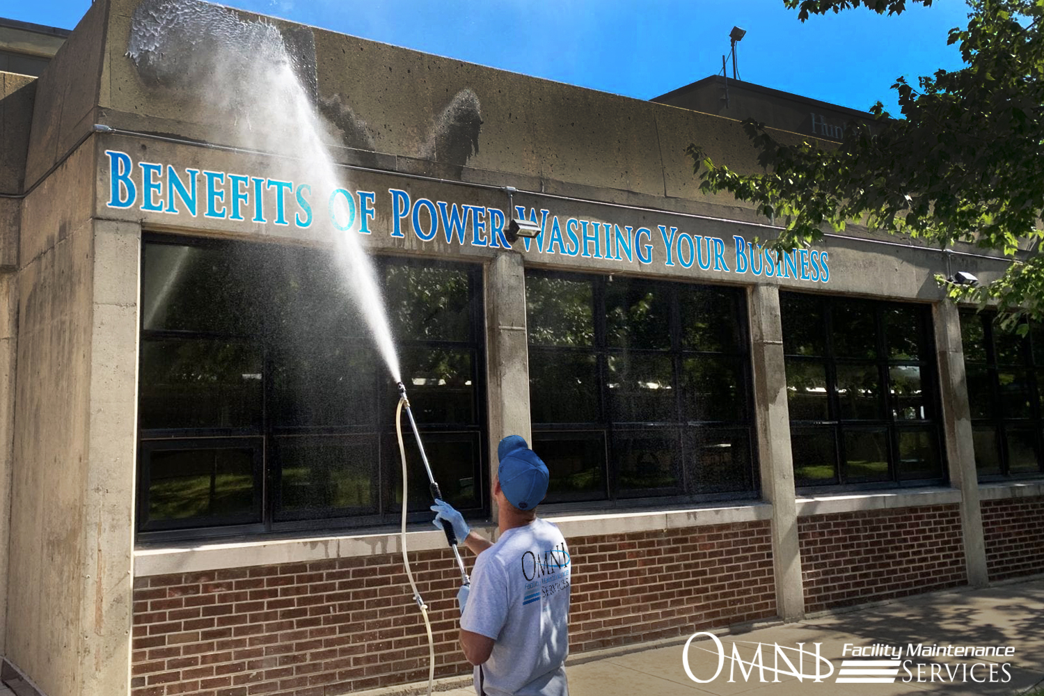 power washing your business