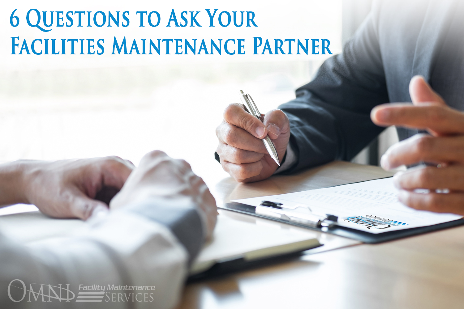 Questions to Ask Your Facilities Maintenance Partner